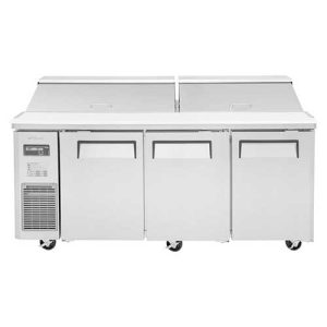 Mesa Ensaladera de 3 Puertas